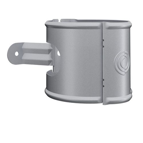 Lindab Magestic Steel Universal Downpipe Clip - 87mm Galvanised