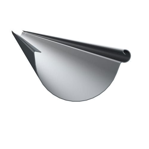 Galeco Steel Gutter - 120mm x 3mtr Graphite Grey