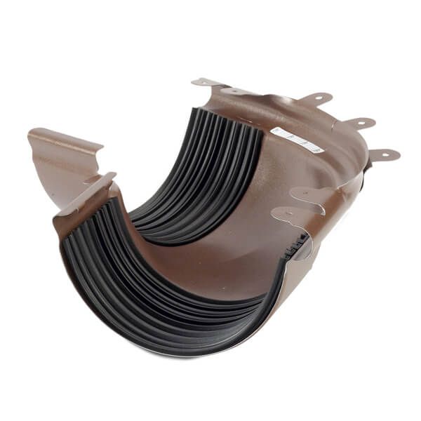 Galeco Steel Gutter External Adjustable Angle - 135mm Copper Effect