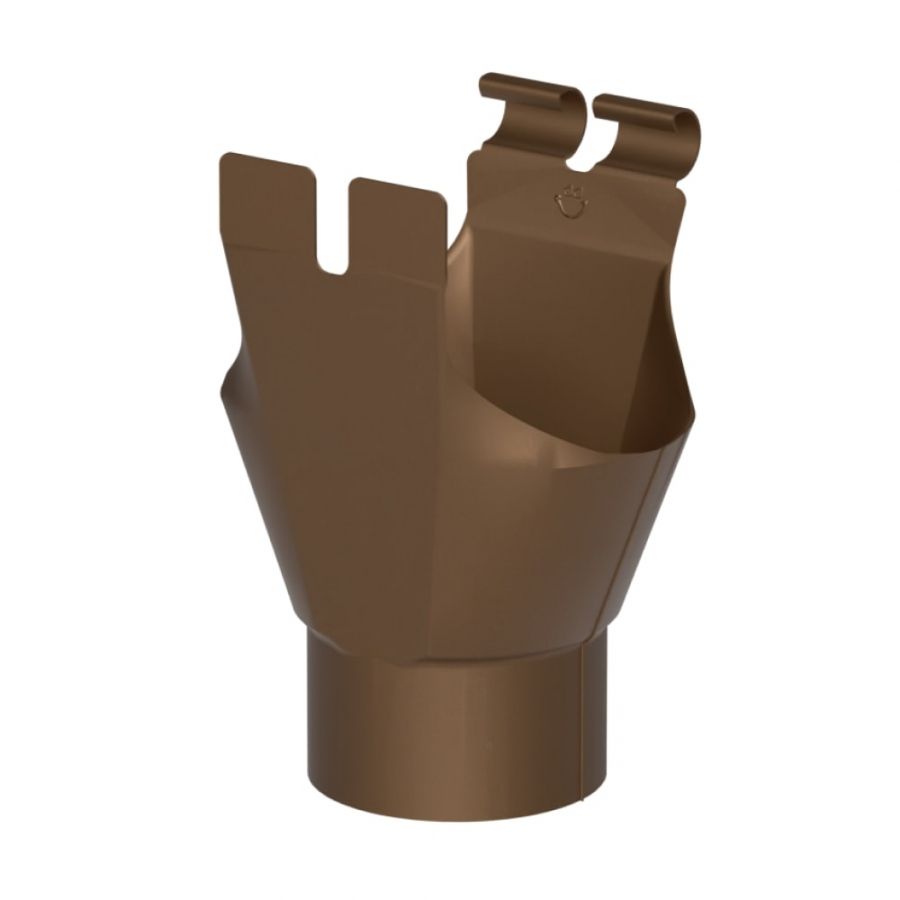 Galeco Steel Half Round Gutter Kit Copper Effect - 135mm Diameter