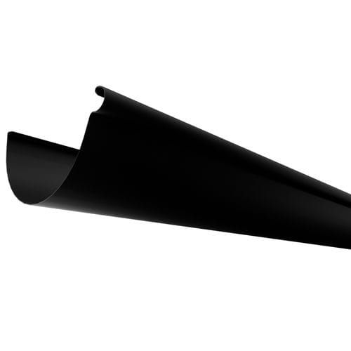 Galeco Steel Gutter - 135mm x 3mtr Black