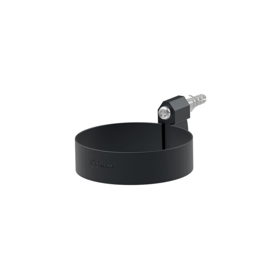 Galeco Steel Round Hopper & Downpipe Kit Black - 87mm Diameter
