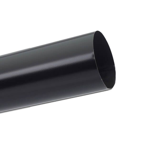 Galeco Steel Downpipe - 87mm x 3mtr Black