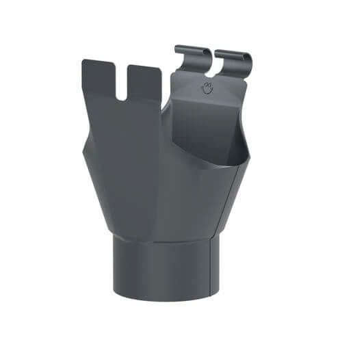 Galeco Steel Gutter Small Shed Pack Apex Style Roof - 6x4 to 10x8 Graphite