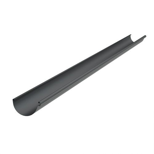 Galeco Steel Gutter Standard Shed Pack Pent Style Roof - 12x6 to 20x12 Black