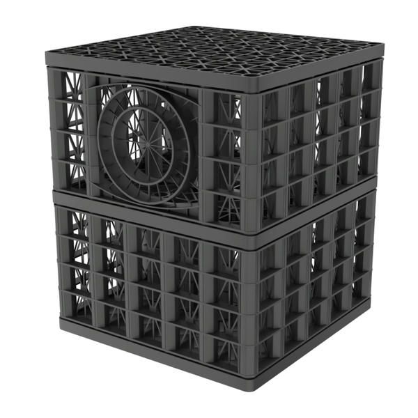 Rainsmart 65 Tonne Soakaway Crate Assembled - 0.25 Cubic Metres