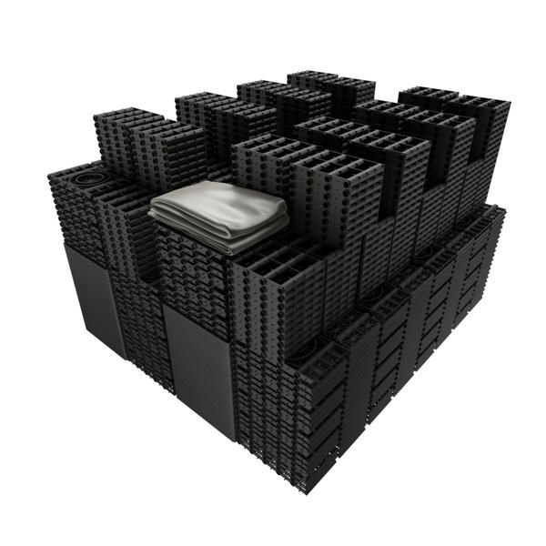 Rainsmart 65 Tonne Soakaway Crate Set Flat-Packed - 20 Cubic Metre Kit