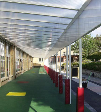 PolyX Storm Carport - 4mtr Length x 3mtr Projection
