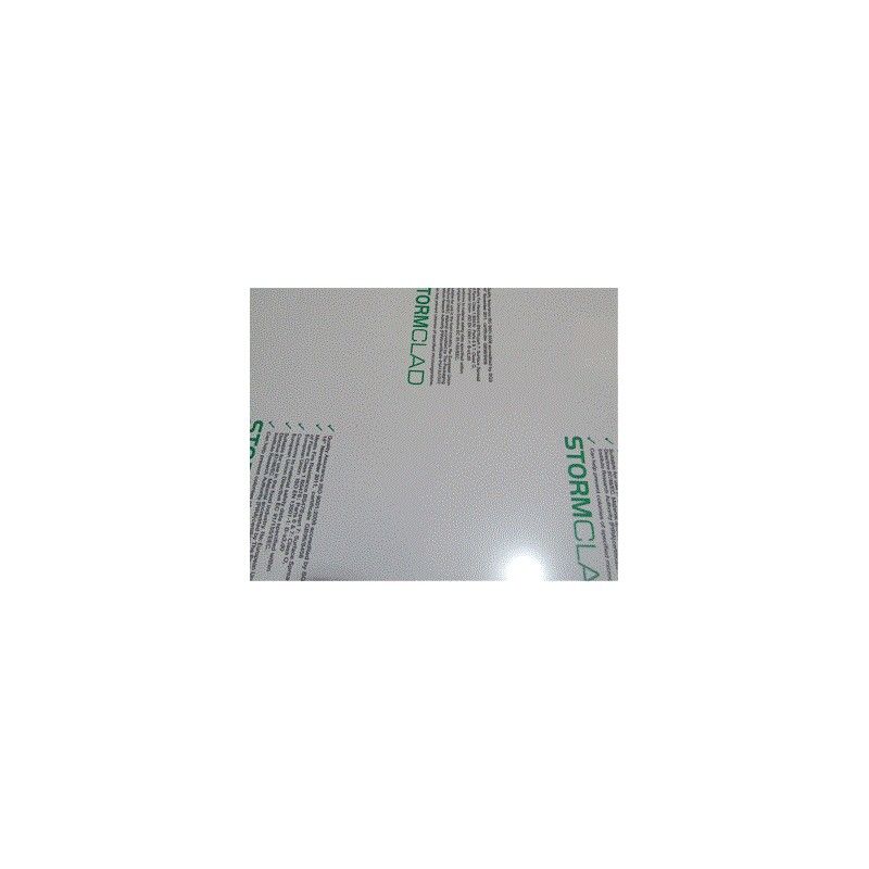 Rigid/ Solid PVC Hygiene Cladding Sheet - 1220mm x 2440mm x 2.5mm White