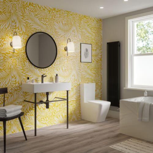 Acrylic Wall Panel - 1200mm x 2400mm x 4mm Fern Mustard