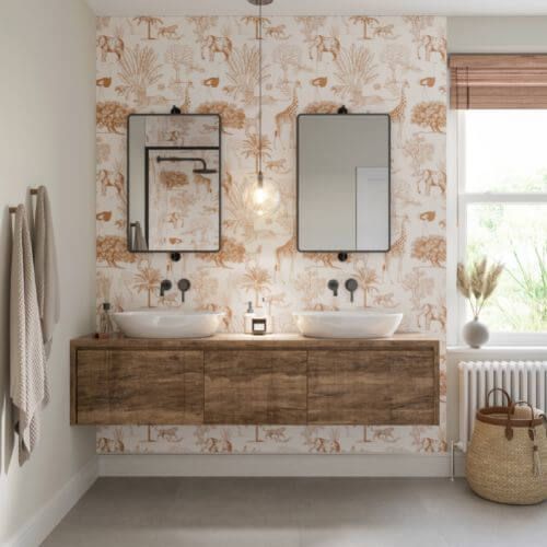 Acrylic Wall Panel - 1200mm x 2400mm x 4mm Savannah Sepia