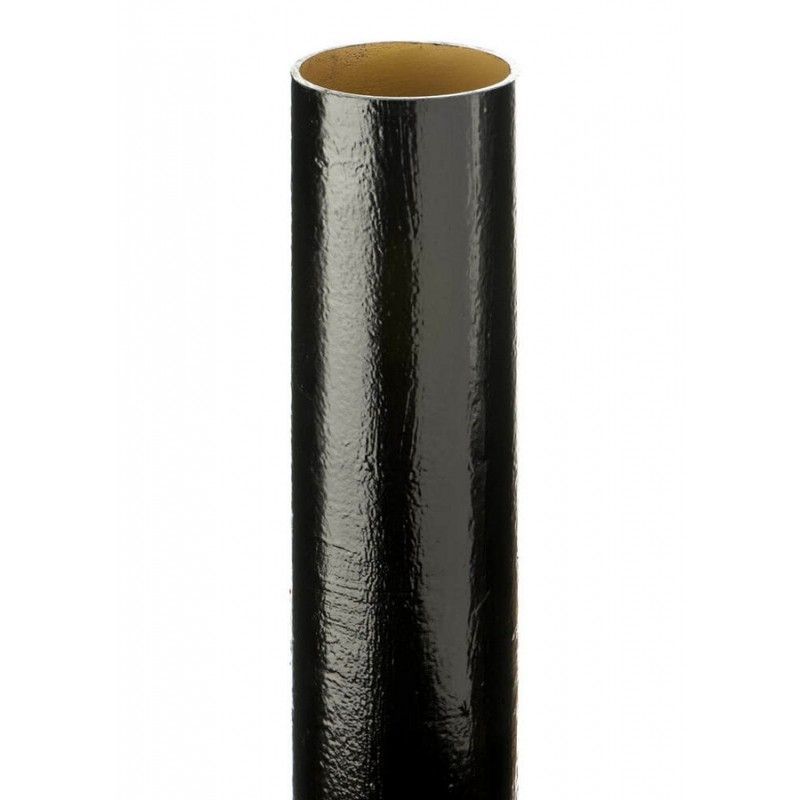 Push Fit Cast Iron Soil Double Spigot Pipe - 100mm x 1.8mtr