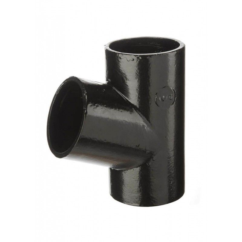 Push Fit Cast Iron Soil Branch - 112.5 Degree x 100mm
