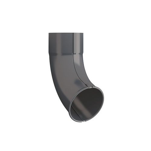 Lindab Steel Downpipe Shoe - 120mm Graphite
