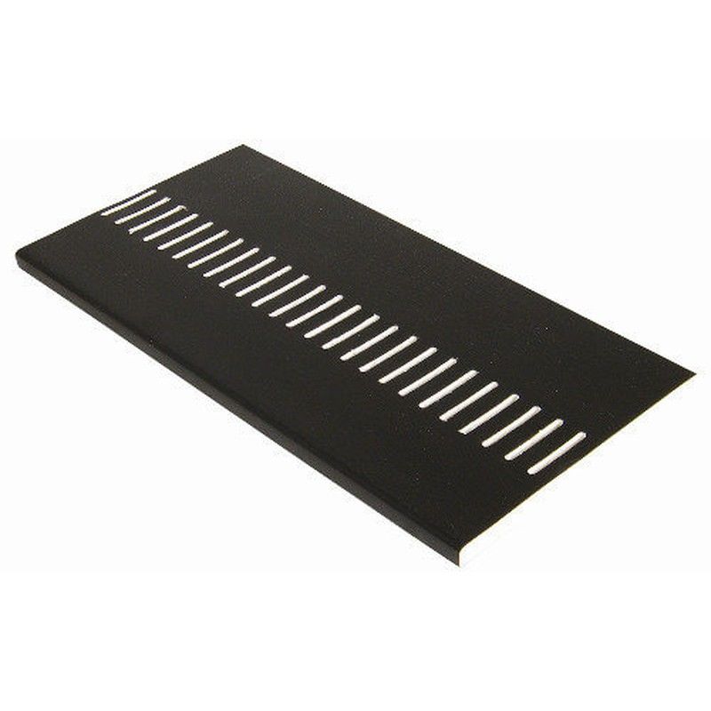 304mm Black Ash Woodgrain Vented Soffit Board - 10mm x 5mtr
