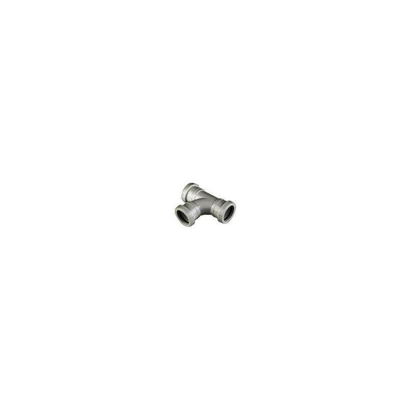 FloPlast Push Fit Waste Tee - 32mm Grey