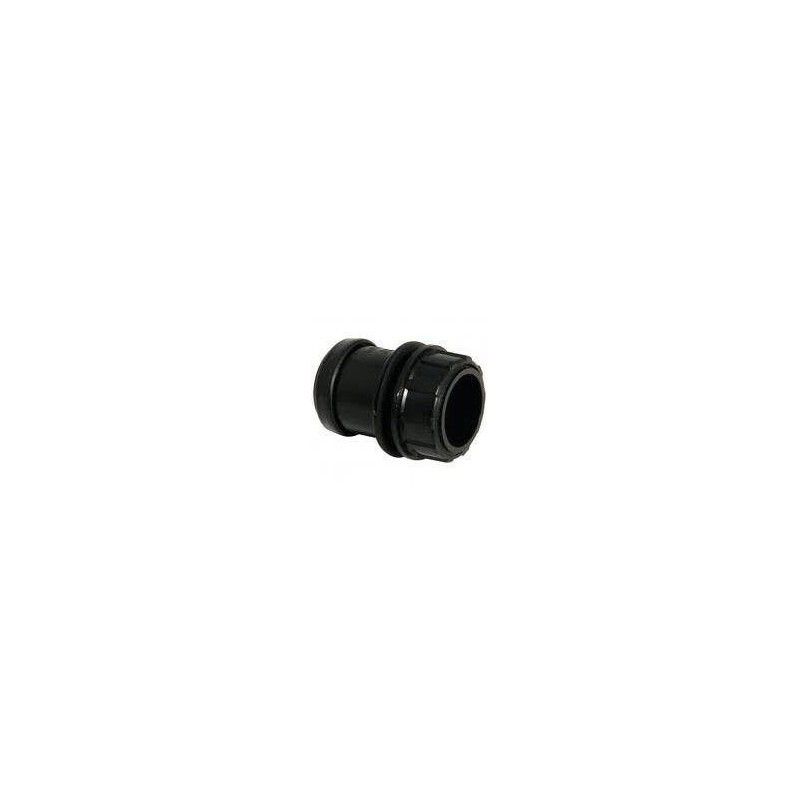 FloPlast Push Fit Waste Tank Connector - 32mm Black
