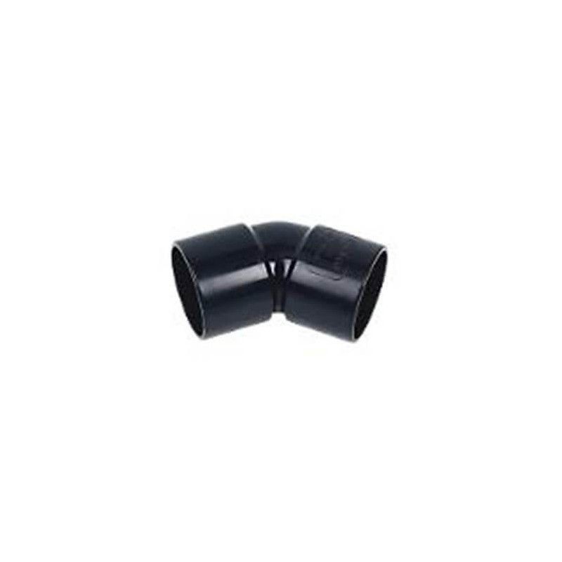 FloPlast Solvent Weld Waste Bend - 135 Degree x 50mm Black