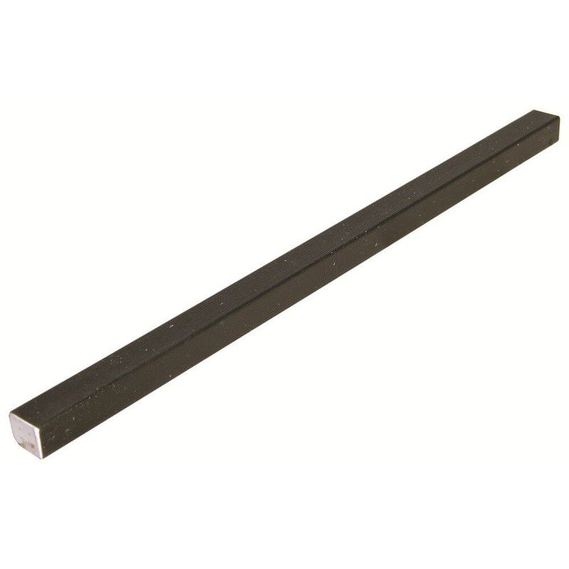 PVC Square Section - 15mm x 5mtr Black Ash
