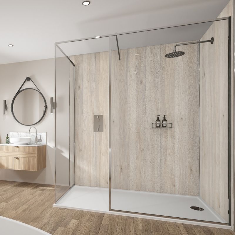 Laminate Wall Panel Square Edge - 1210mm x 2420mm x 11mm Scandi Oak