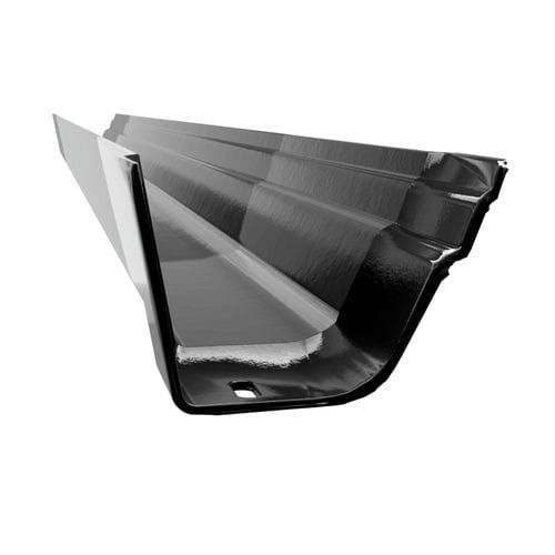 Cast Iron Notts Ogee Gutter - 115mm x 1829mm Black