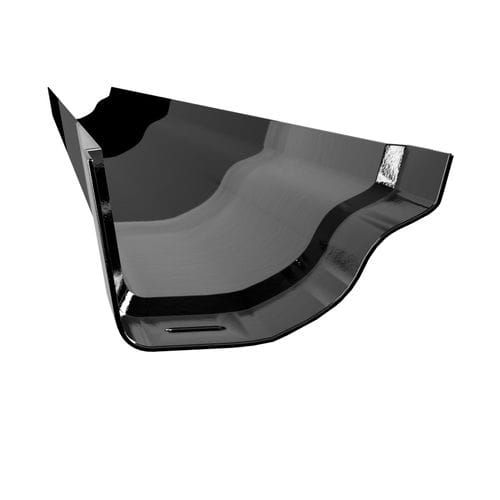 Cast Iron Ogee Gutter - 115mm x 1829mm Black