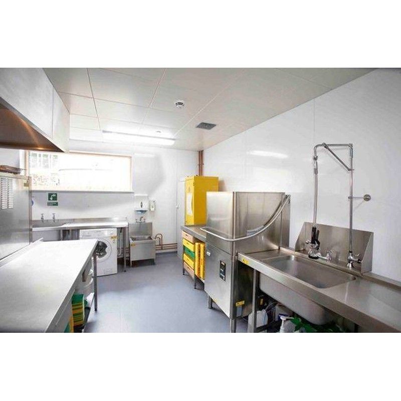 Rigid/ Solid PVC Hygiene Cladding Sheet - 1220mm x 3050mm x 2.5mm (10' x 4') White - Pack of 5