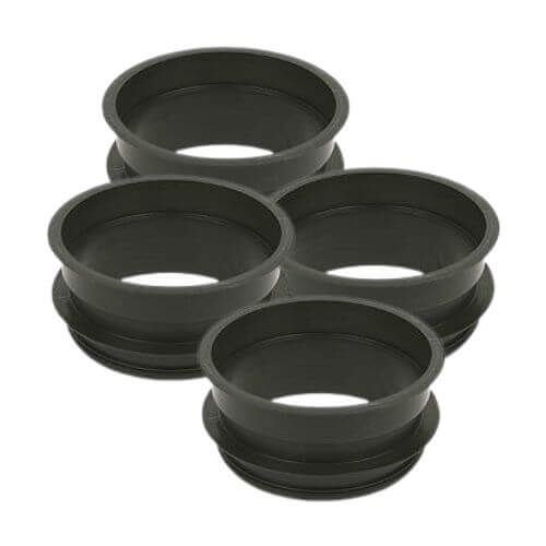 FloPlast Inspection Chamber Riser - 100mm Depth x 300mm Diameter - Pack of 4