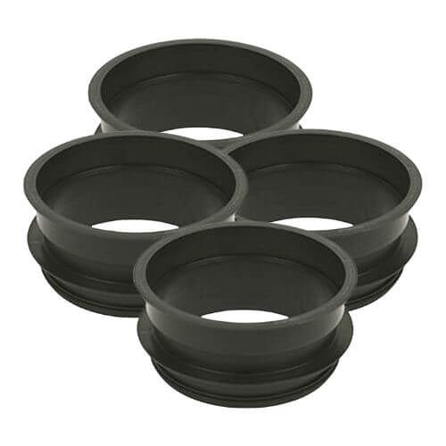 FloPlast Inspection Chamber Riser - 200mm Depth x 300mm Diameter - Pack of 4