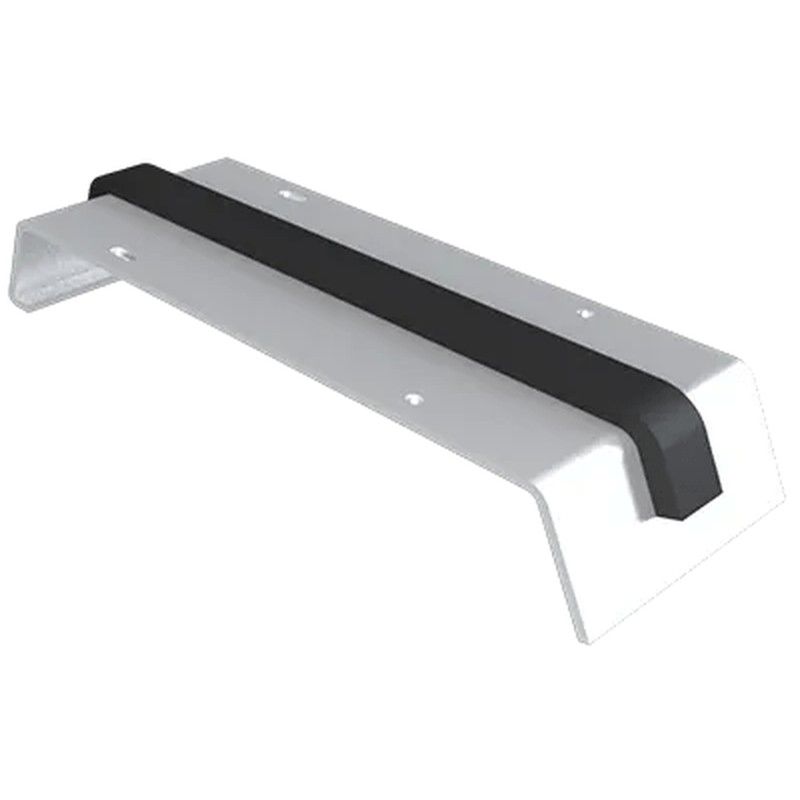 Aluminium Coping Fixing Clip for 301-350mm Wall - 410mm Anthracite Grey (7016 Matt)