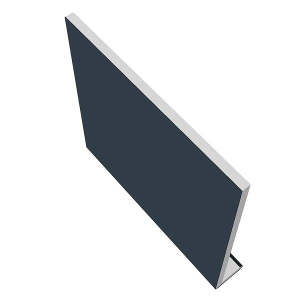 200mm Anthracite Grey Smooth Fascia Capping Board - 10mm x 5mtr