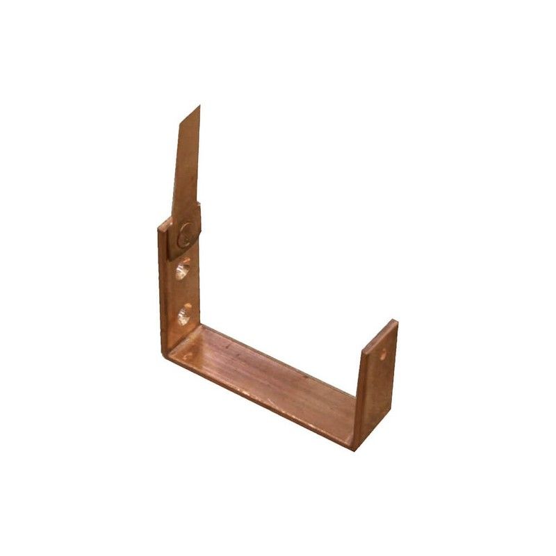Copper Large Box Gutter Fascia Bracket - 115mm