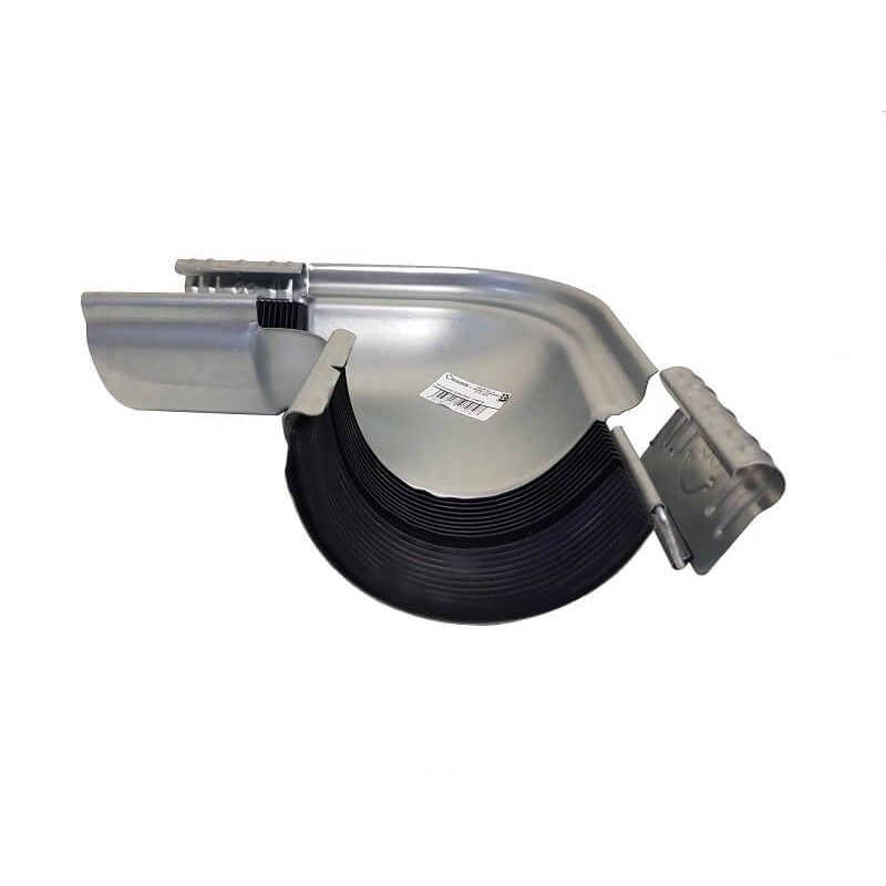 Galeco Steel Gutter External Angle - 90 Degree x 120mm Galvanised