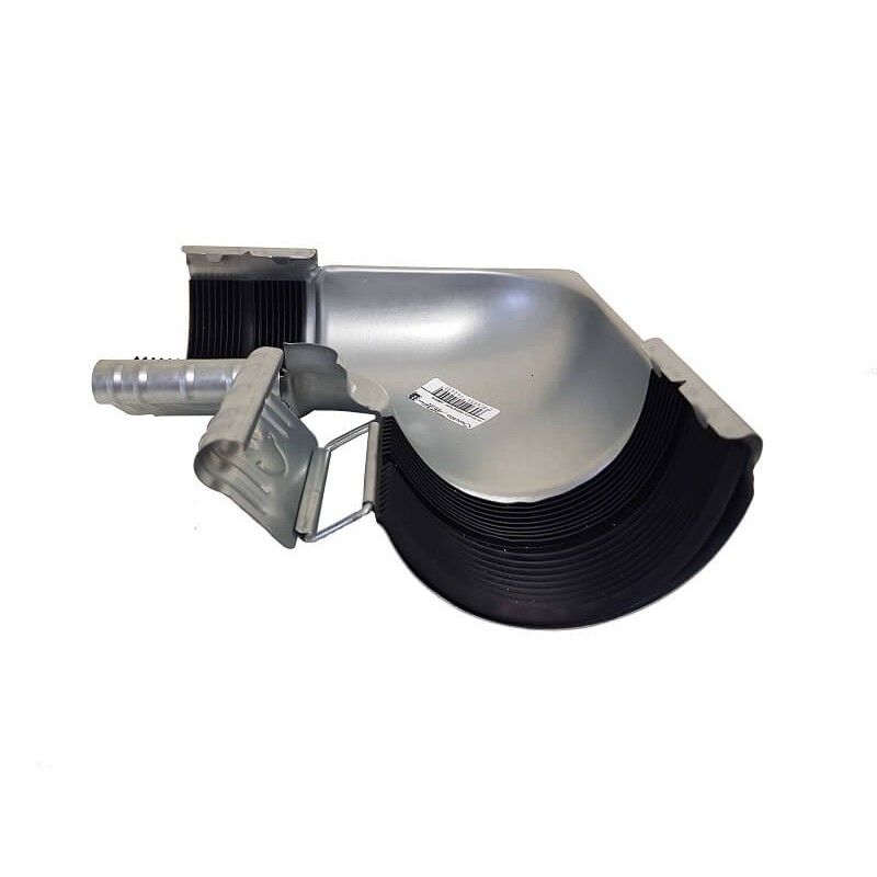 Galeco Steel Gutter Internal Angle - 90 Degree x 120mm Galvanised