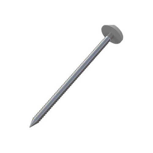 Plastic Headed Nails - 50mm Agate Grey Woodgrain - Pack of 100