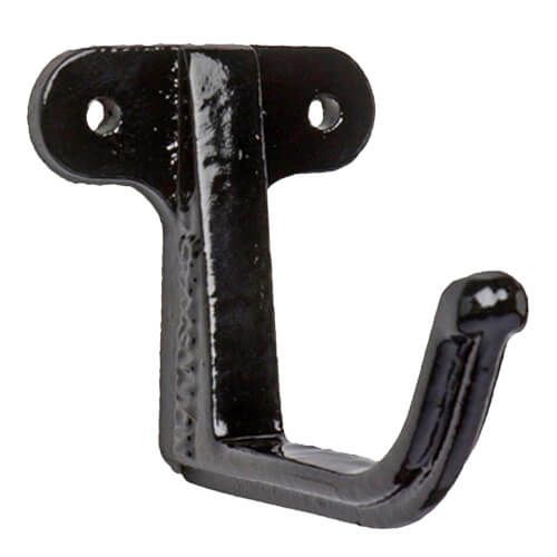 Cast Iron Notts Ogee Gutter Fascia Bracket - 115mm Black