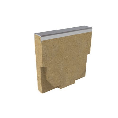 Channel Drainage Polymer Concrete End Cap for Male End