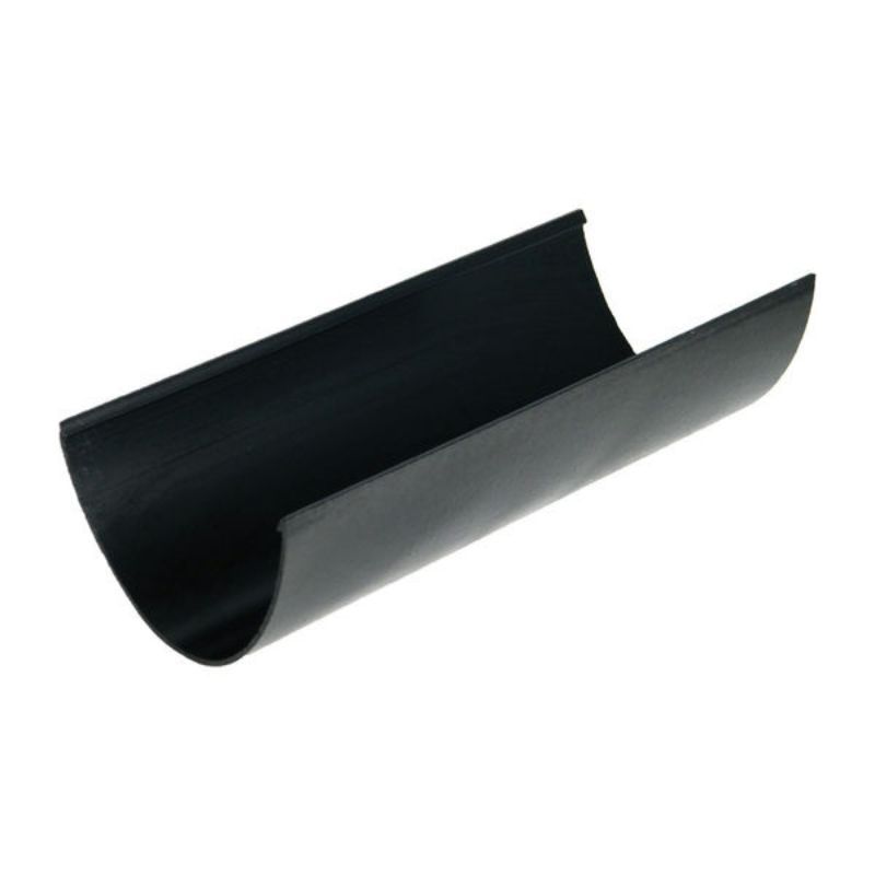 FloPlast Cast Iron Effect Deepflow/ Hi-Cap Gutter - 115mm x 75mm x 4mtr - Pack of 2