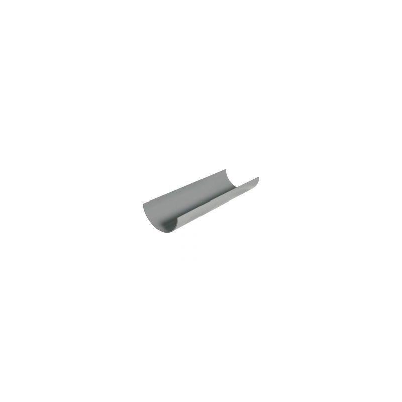 FloPlast Mini Gutter - 76mm x 2mtr Grey - Pack of 6
