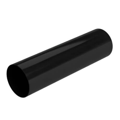 Galeco Industrial Downpipe - 100mm x 4mtr Black