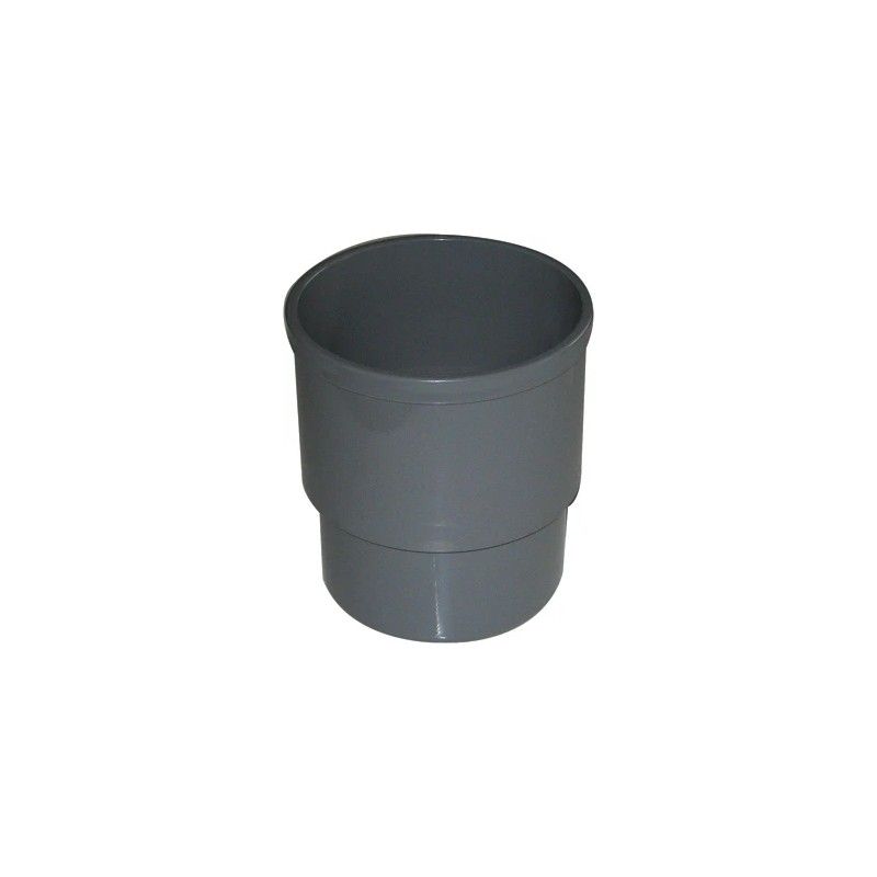 FloPlast Deepflow/ Hi-Cap Downpipe Socket - 80mm Grey