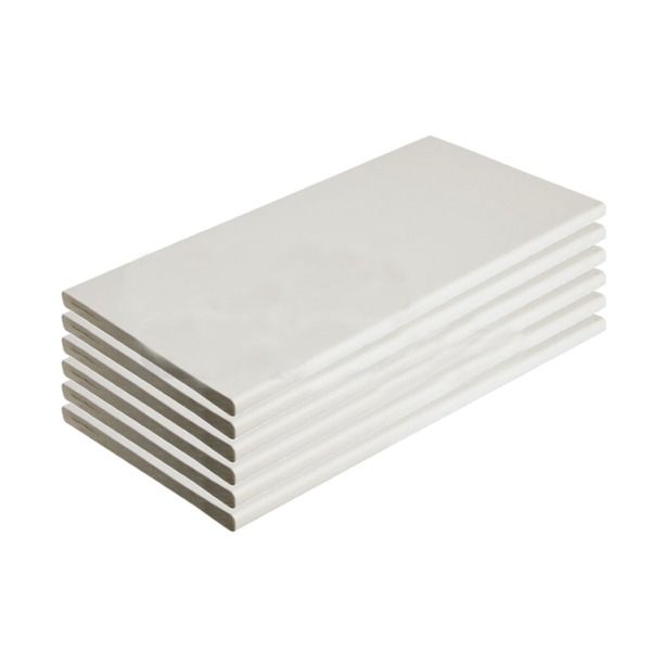 100mm White Soffit Board - 10mm x 5mtr White - Pack of 6