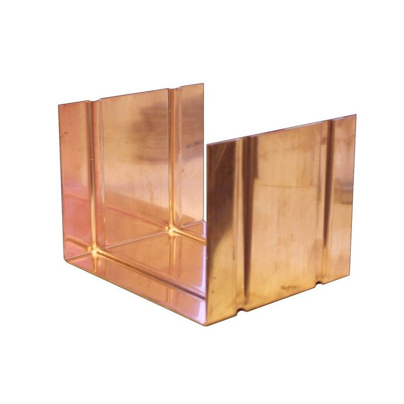 Copper Box Gutter Joint - 80mm