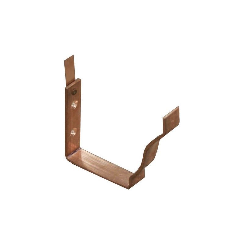 Copper Large Ogee Gutter Fascia Bracket - 145mm