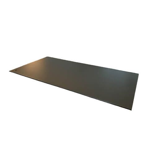 Aluminium Soffit Flat Profile Length - 100mm x 2mm x 3mtr Anthracite Grey (7016 Matt)