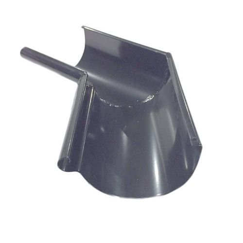 Galeco Steel Gutter Internal Angle - 135 Degree x 120mm Graphite Grey