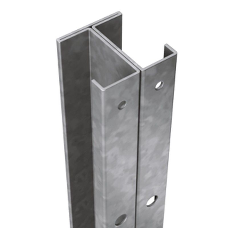 Durapost Commercial Fencing Post - 3400mm Galvanised