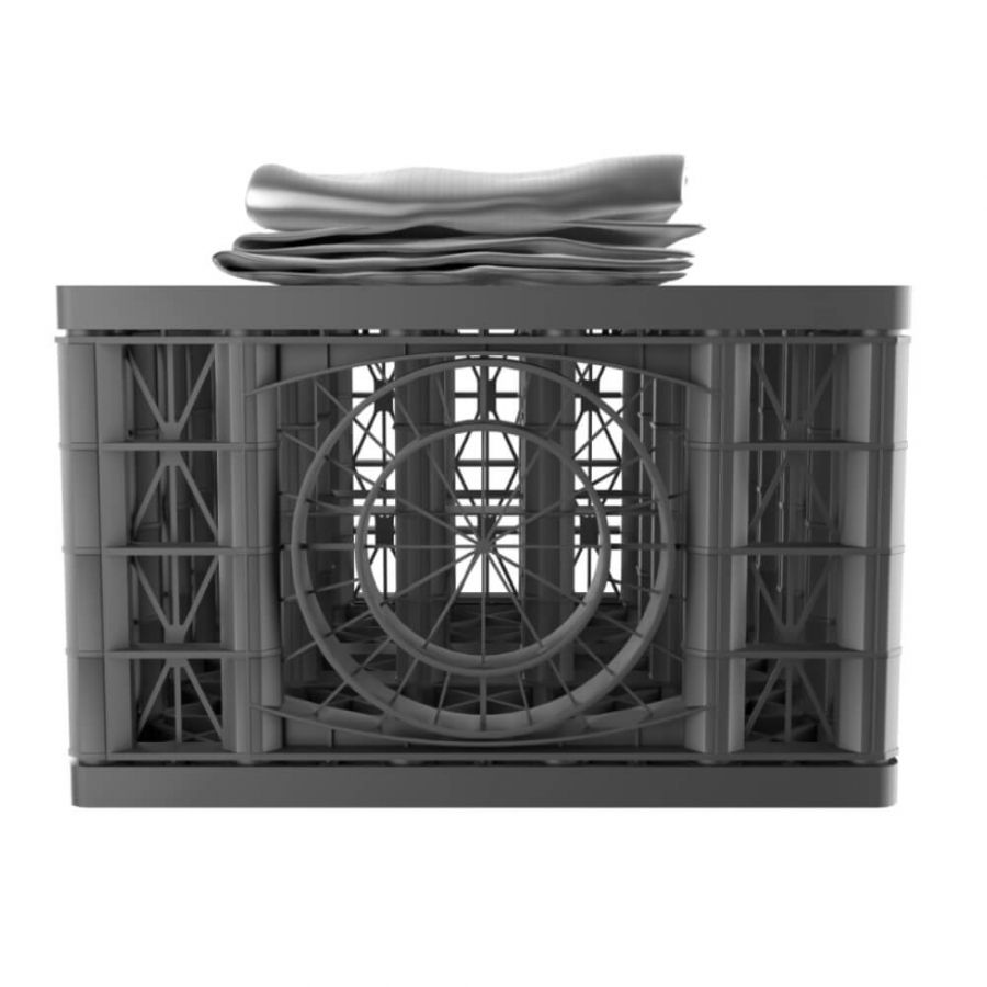 Rainsmart 65 Tonne Shallow Soakaway Crate Flat-Packed with Membrane - 0.13 Cubic Metres