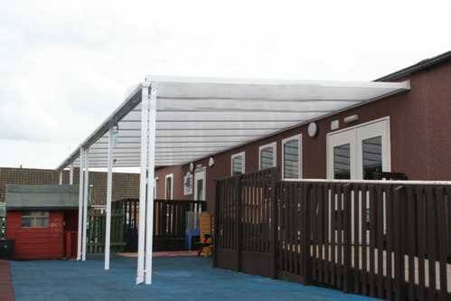 PolyX Storm Carport - 5mtr Length x 3mtr Projection