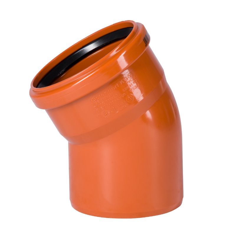 Drainage Bend Single Socket - 30 Degree x 110mm - Pack of 32